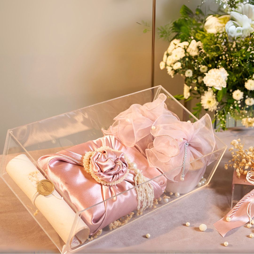 Blush Harmony – Acrylic Box