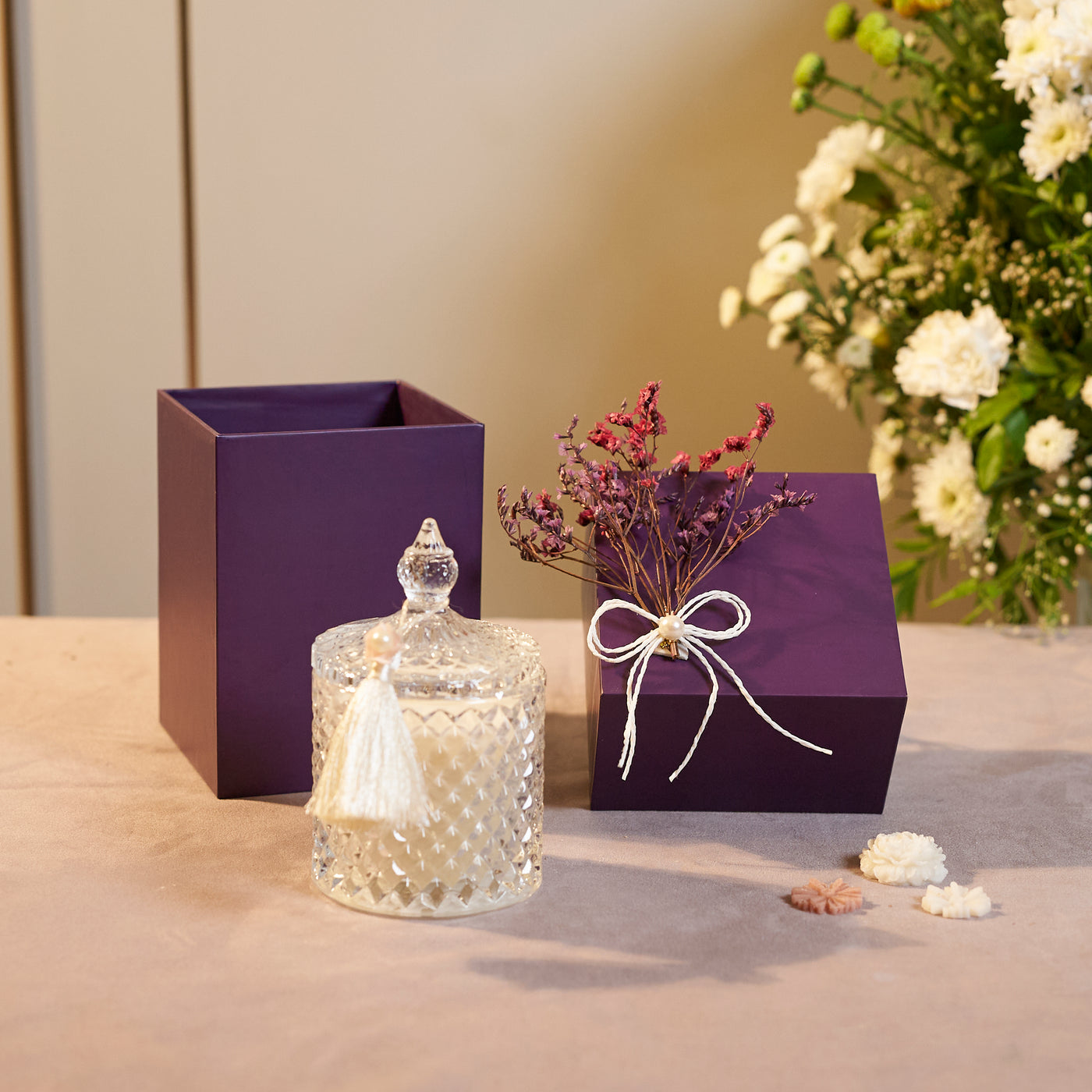 Classic Crystal Candle Jar