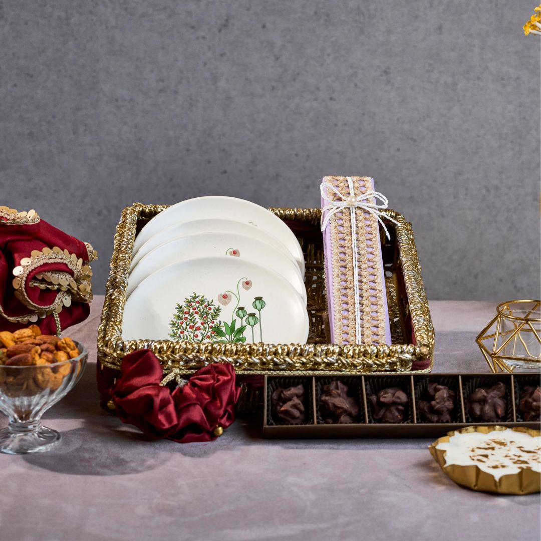 Maroon and  Gold Delights