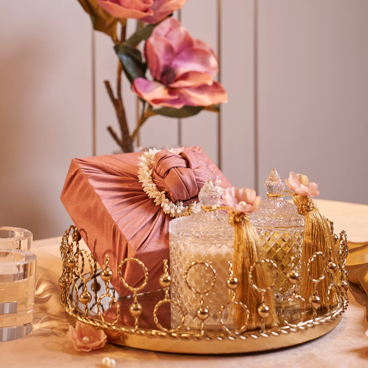 Blush Crystal Bloom